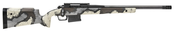 Springfield Armory BAW9206CMCFD Model 2020 Waypoint 6mm Creedmoor 5+1 20" Graphite Black Cerakote Steel Barrel, Graphite Black Cerakote Picatinny Rail Stainless Steel Receiver, Ridgeline Camo Fixed Carbon Fiber Stock