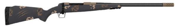 Fierce Firearms TROG7MMBC20BS CT Rogue 7mm BC 20" Black Cerakote C3 Carbon Fiber Threaded Barrel, Black Cerakote Drilled & Tapped Titanium Receiver, LR Negative Comb Carbon Fiber Stock