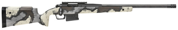 Springfield Armory BAW92265CMCFD Model 2020 Waypoint Full Size 6.5 Creedmoor 5+1 22" Graphite Black Cerakote Carbon Fiber Barrel, Graphite Black Cerakote Picatinny Rail Stainless Steel Receiver, Ridgeline Camo Hybrid Profile w/M-LOK Carbon Fiber Stock