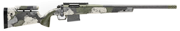 Springfield Armory BAW92265CMCFGA Model 2020 Waypoint Full Size 6.5 Creedmoor 5+1 22" Mil-Spec Green Cerakote Carbon Fiber Barrel, Picatinny Rail Stainless Steel Receiver, Evergreen Camo Adj Comb w/M-LOK Carbon Fiber Stock, Right Hand