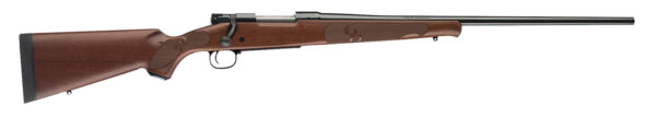Winchester Repeating Arms 535200212 Model 70 Featherweight Full Size 243 Win 5+1 22" Brushed Polish Blued Free Floating Steel Barrel, Brushed Polish Blued Steel Drilled & Tapped Receiver, Satin Walnut Fixed Stock, Right Hand