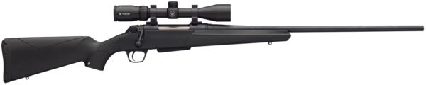 Winchester Repeating Arms 535705236 XPR Full Size 338 Win Mag 3+1 26" Black Perma-Cote Sporter Barrel, Black Perma-Cote Steel Drilled & Tapped Receiver, Matte Black Fixed Synthetic Stock, Vortex Crossfire II 3-9x40mm Stock