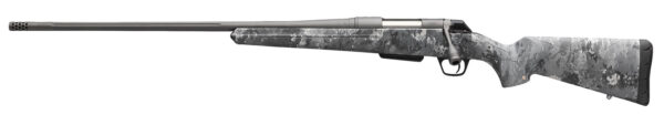 Winchester Repeating Arms 535781264 XPR Extreme MB Full Size 270 WSM 3+1 24" Tungsten Gray Cerakote Threaded Sporter Barrel & Drilled & Tapped Steel Receiver, TrueTimber Midnight Camo Fixed Synthetic Stock, Left Hand