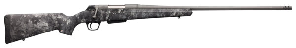 Winchester Repeating Arms 535776208 XPR Extreme Hunter Full Size 223 Rem 5+1 22" Tungsten Gray Cerakote Threaded Sporter Barrel, Drilled & Tapped Steel Receiver, TrueTimber Midnight Fixed Synthetic Stock