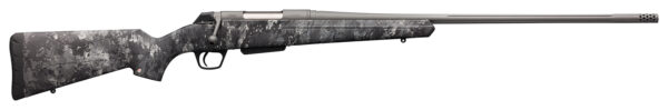 Winchester Repeating Arms 535776228 XPR Extreme Hunter Full Size 30-06 Springfield 3+1 24" Tungsten Gray Cerakote Threaded Sporter Barrel, Drilled & Tapped Steel Receiver, TrueTimber Midnight Fixed Synthetic Stock