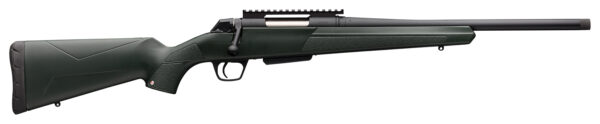 Winchester Repeating Arms 535757294 XPR Stealth Full Size 6.5 PRC 3+1 16.50" Black Perma-Cote Button Rifled Barrel, Black Perma-Cote Steel Receiver w/Picatinny Rail, Green Fixed Synthetic Stock, Right Hand