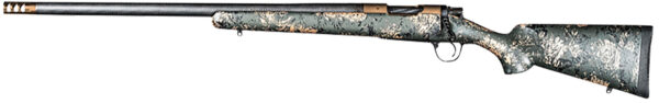 Christensen Arms 8010620900 Ridgeline FFT Full Size 7mm-08 Rem 4+1 20" Burnt Bronze Cerakote Threaded Barrel, Burnt Bronze Cerakote Drilled & Tapped Aluminum Receiver, Green w/Black/Tan Accents Fixed Sporter Carbon Fiber Stock, Left Hand