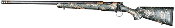 Christensen Arms 8010621000 Ridgeline FFT Full Size 7mm Rem 3+1 22" Burnt Bronze Cerakote Threaded Barrel, Burnt Bronze Cerakote Drilled & Tapped Aluminum Receiver, Green w/Black/Tan Accents Fixed Sporter Carbon Fiber Stock, Left Hand