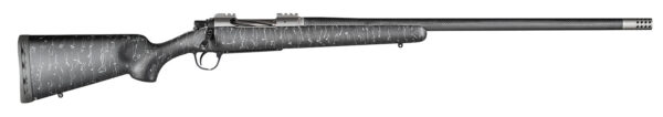 Christensen Arms CA10268815331 Summit TI Full Size 28 Nosler 3+1, 26" Natural Titanium Steel Threaded Barrel, Natural Titanium Aluminum Receiver, Black w/Gray Webbing Fixed Sporter Stock