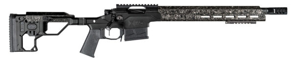 Christensen Arms 8010300100 Modern Precision Full Size 308 Win 5+1, 16" Carbon Fiber Target Profile/Threaded Steel Barrel, Black Nitride Aluminum Receiver Black Anodized Billet Chassis w/Folding & MagneLock Technology Stock, Black Polymer Grip