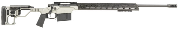Christensen Arms 8010307300 Modern Precision Full Size 6.5 PRC 5+1 24" Carbon Fiber Target Profile/Threaded Steel Barrel, Black Nitride Aluminum Receiver, Tungsten Anodized Billet Chassis w/Folding & MagneLock Technology Stock, Black Polymer Grip