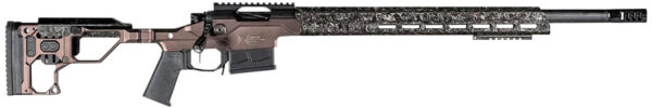 Christensen Arms 8010310700 Modern Precision Full Size 7mm PRC 5+1, 26" Carbon Fiber Target Profile/Threaded Steel Barrel, Black Nitride Aluminum Receiver, Desert Brown Anodized Billet Chassis w/Folding & MagneLock Technology Stock, Black Polymer Grip
