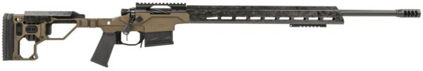 Christensen Arms 8010301201 Modern Precision Full Size 338 Lapua Mag 5+1 27" Carbon Fiber Target Profile/Threaded Steel Barrel, Black Nitride Aluminum Rec., Desert Brown Anodized Billet Chassis w/Folding & MagneLock Technology Stock, Black Polymer Grip