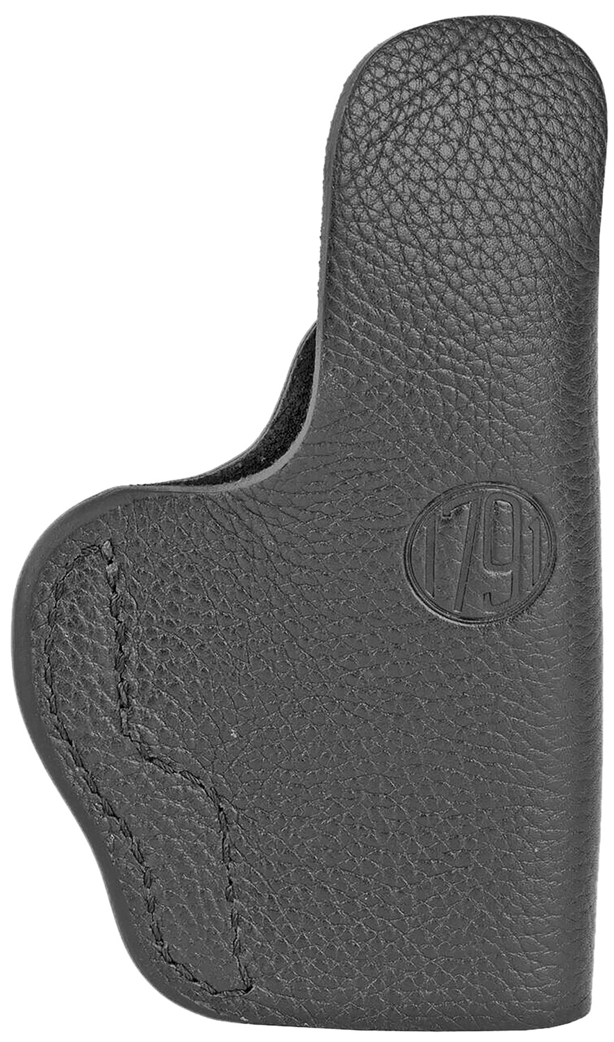 1791 Gunleather SCH3NSBL SCH IWB Size 03 Night Sky Black Leather Belt Clip Compatible w/Ruger LC9/1911/Glock 42 Left Hand