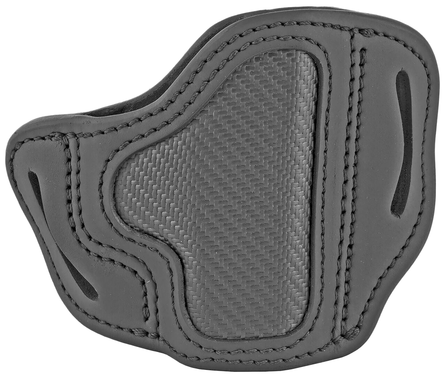 1791 Gunleather CFBHCSBLR BHC OWB Size C Stealth Black Leather Belt Slide Compatible w/Glock 43/Sig P365/Walther PPK Right Hand