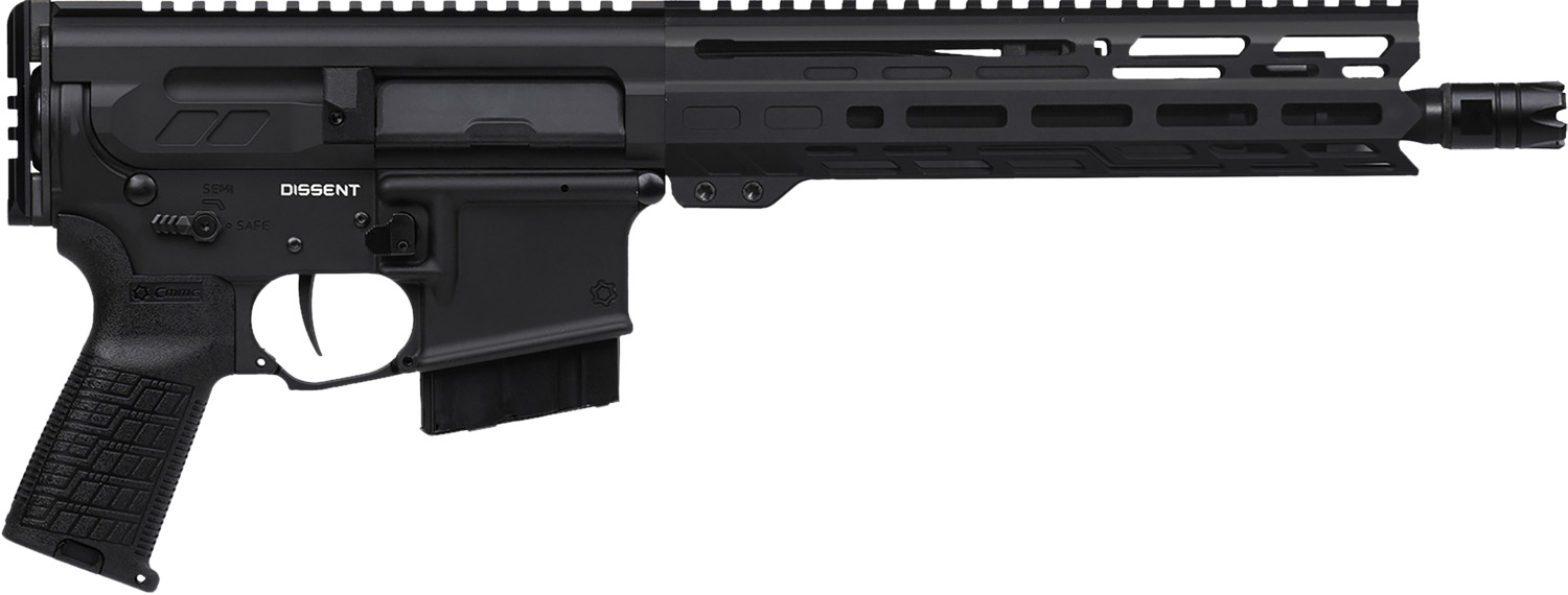 CMMG 34A840F-AB Dissent MK4 338 ARC 10+1 10.50" Black Nitride Threaded Barrel, 9.60" M-LOK Handguard, Black Armor Cerakote Aluminum Picatinny Rail Receiver, Rear Picatinny Rail, CMMG Zeroed Grip