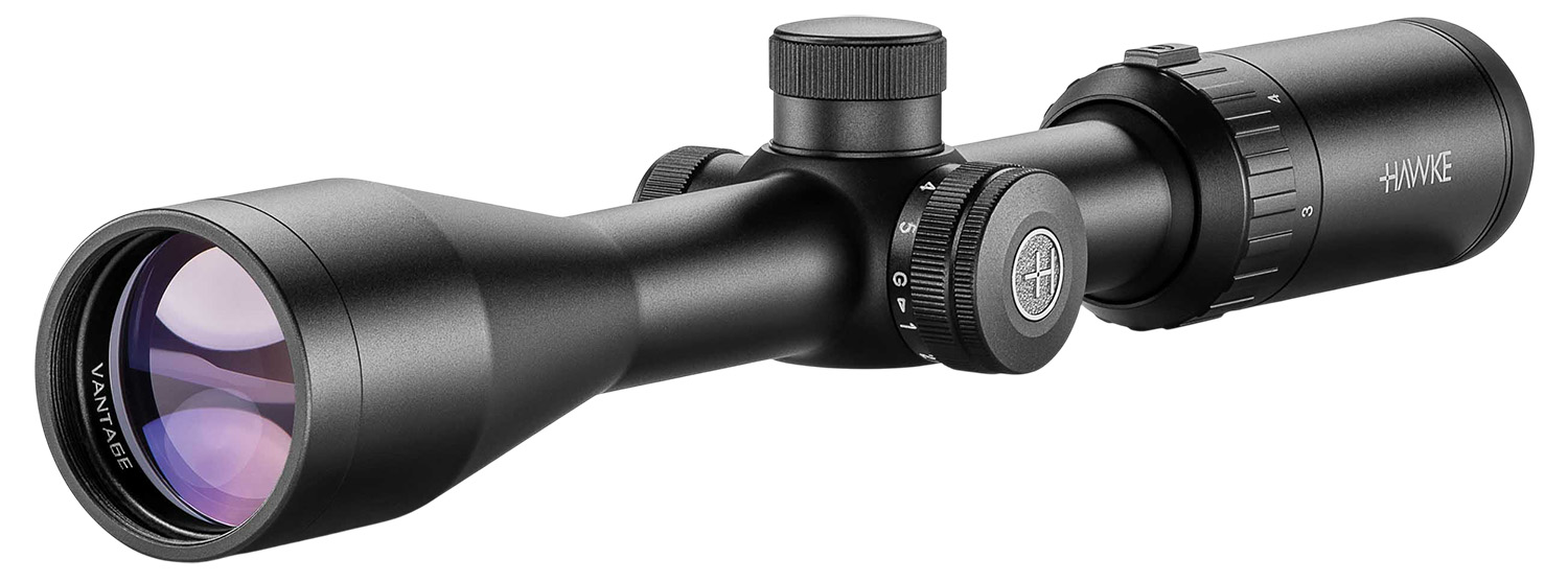 Hawke Sport Optics 14220 Vantage IR Riflescope Black 3-9x40mm 1" Tube Illuminated Red/Green 30/30 Centre Cross Reticle