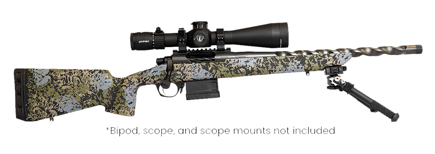 Horizon Firearms HRF-VNX-22CM-18R Vandal X 22 Creedmoor 18" Black Fluted Threaded Barrel, Drilled & Tapped Receiver, Iota EKO X Carbon Fiber Stock