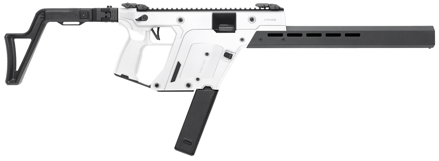 Kriss USA KV103CAP00 Vector CRB Gen3 10mm Auto 33+1 16" Black Nitride Threaded Barrel, Alpine Polymer Receiver w/Picatinny Rail, M-LOK Handguard, Black Folding/Telescoping Stock, Black Polymer Grip, Ambidextrous