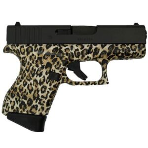 CSSI Exclusive Glock 43 Semi-Auto SUB COMPACT 9MM 3.4" 2-6 Round LEOPARD PRINT Custom Firearm