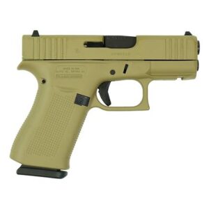 Glock 43X FS 9mm Pistol side view right
