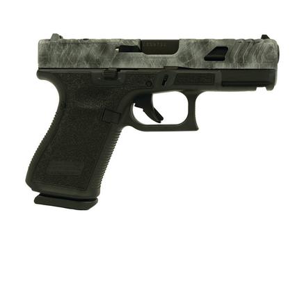 Glock V-Series Model 19 Marble Cerakote Handgun 9mm Luger 15rd Magazines (3) 4.02" Barrel LSR Stipple USA Made